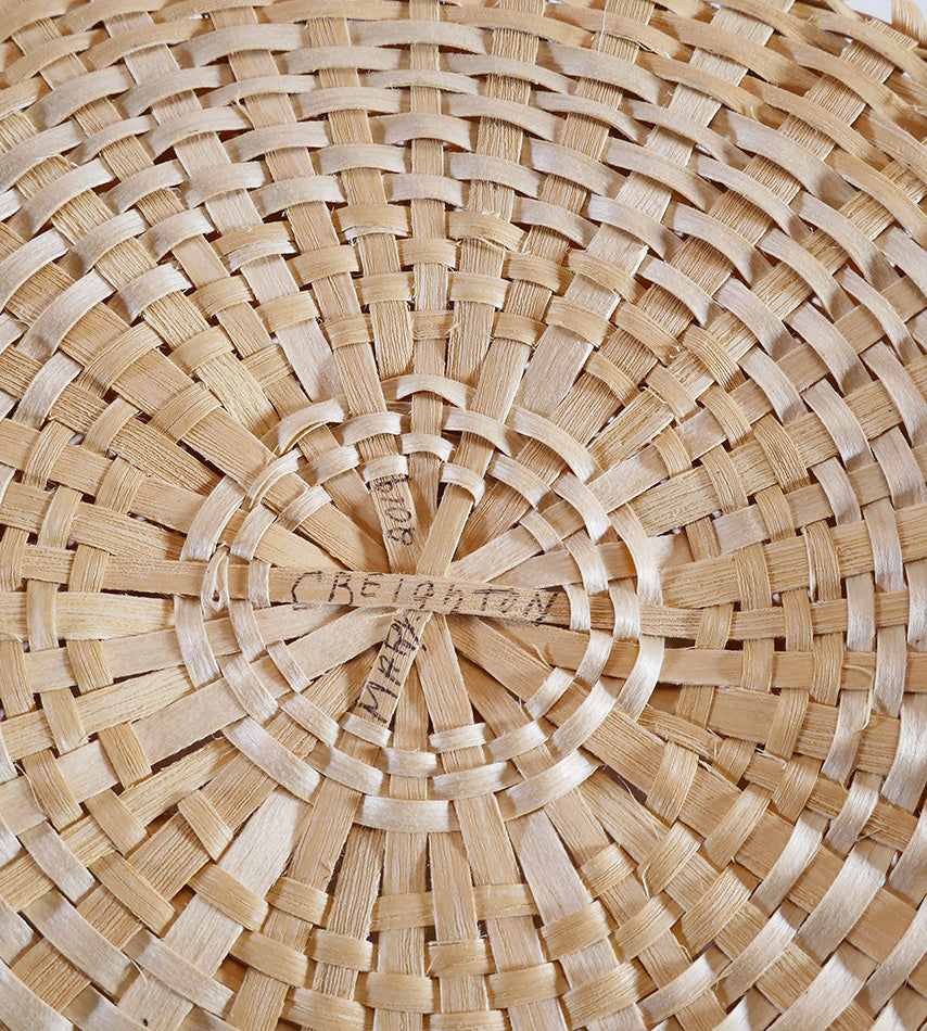 Passamaquoddy Basket Mary Creighton Hamper