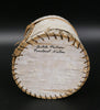 Butch Phillips Penobscot Wabanaki Birch Bark Basket Moose