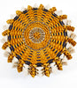 Sarah Sockbeson Penobscot Wabanaki Medium Urchin Basket Points/curls