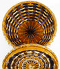 Sarah Sockbeson Penobscot Wabanaki Medium Urchin Basket Points/curls