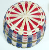 Wabanaki Baskets Penobscot Erica Menard Black Ash and Sweetgrass Basket
