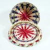 Wabanaki Baskets Penobscot Erica Menard Black Ash and Sweetgrass Basket