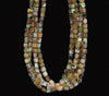 Priscilla Nieto Green Russian Agate Mediterranean Coral Necklace