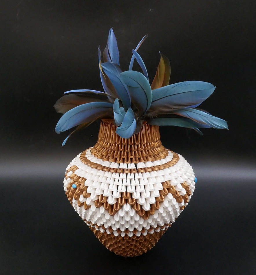 Native American Baskets Rain Scott Avanyu Vessel