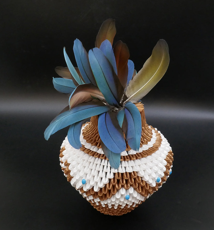 Native American Baskets Rain Scott Avanyu Vessel