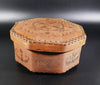 Penobscot Art Richard Love Hexagonal Birch Bark Container