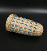 Passamaquoddy Rocky Keezer Covered Corn Basket Wabanaki Baskets