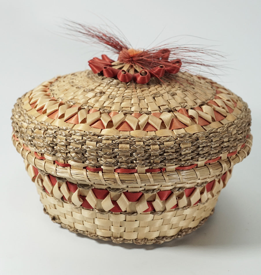 Native American Baskets Tufted Moose HairRonnie Leigh-Goeman Onandaga