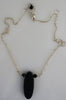 Coren Conti Arizona Black Jade Necklace Pebbled Front