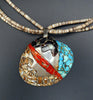 Native American Jewelry Kewa - Santo Domingo - Mosaic Shell Necklace
