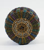Colorful Fine Weave Wabanaki Basket Sarah Sockbeson Penobscot # 2