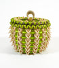 Sarah Sockbeson Penobscot Wabanaki Mini Urchin Basket with Points
