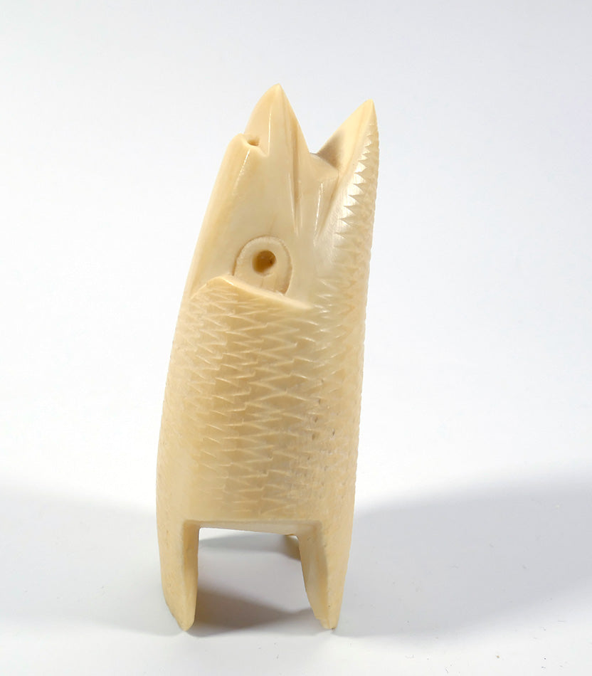 Inuit Scaly Fish tupilak