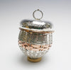Shane Perley-Dutcher Maliseet Silver Acorn Basket Wabanaki