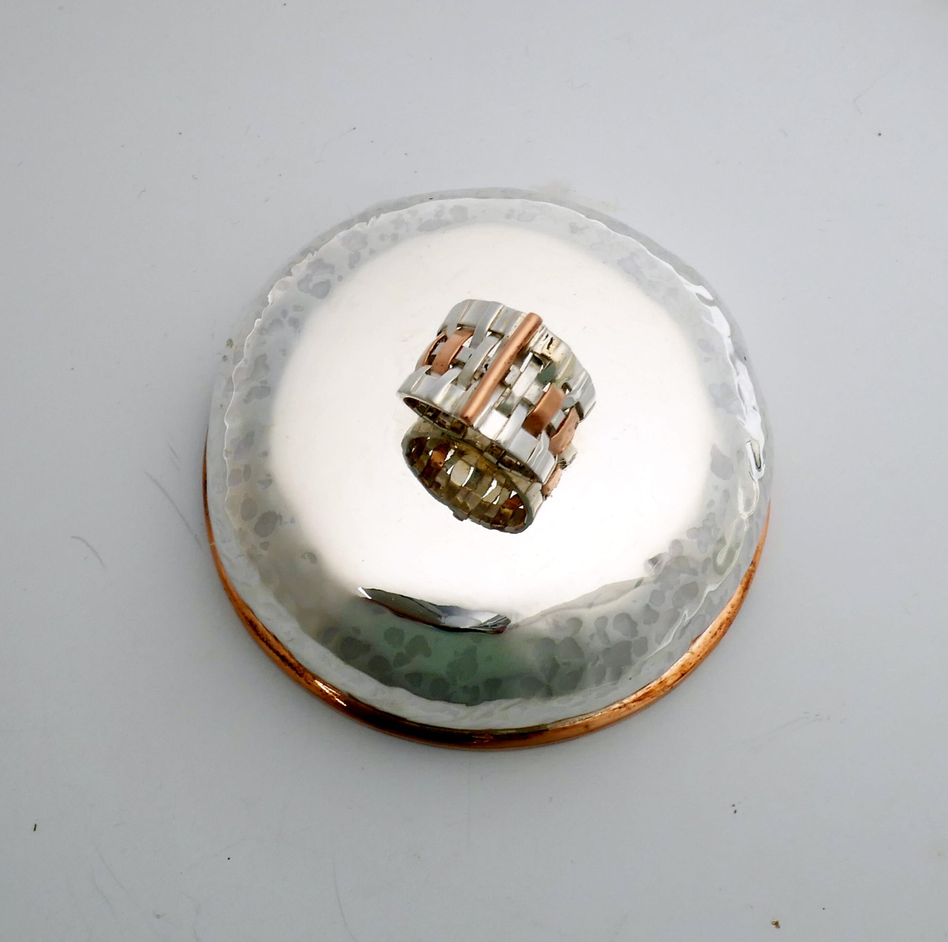 Shane Perley-Dutcher Maliseet Silver Acorn Basket Wabanaki