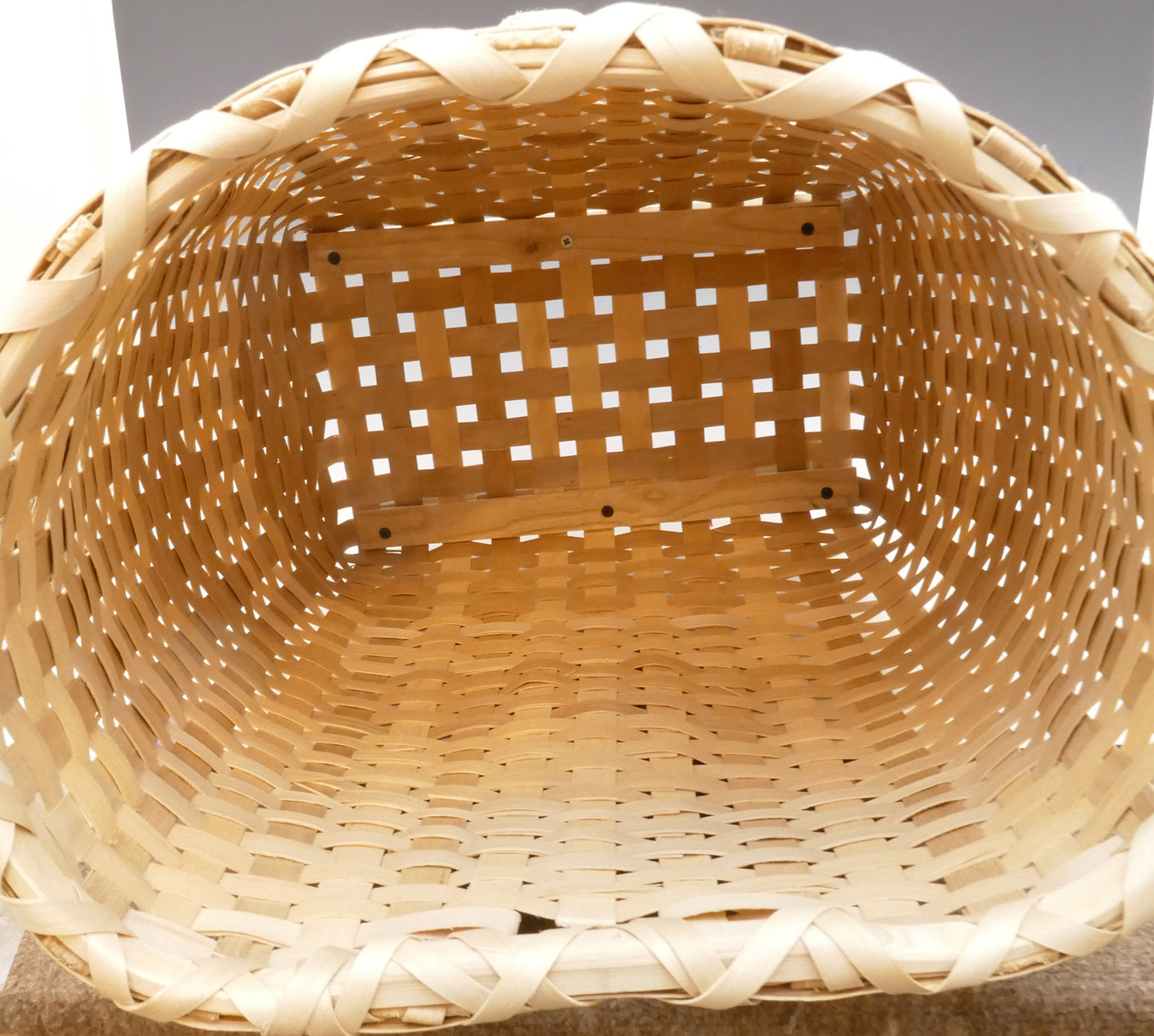 Richard Silliboy Micmac Pack Basket Wabanaki