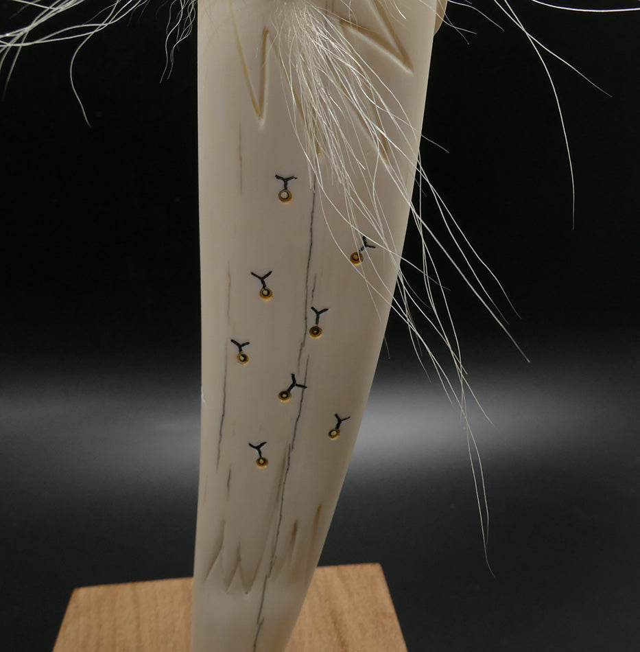 Susie Silook Yup'ik Inupiaq Eskimo Sculpture Whale Maker