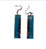 Mary Tafoya Kewa Santo Domingo Side Mosaic Earrings