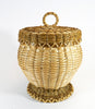 Theresa Neptune Gardner Passamaquoddy Footed Basket Wabanaki