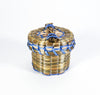 Theresa Secord Miniature Sweetgrass Basket Wabanaki