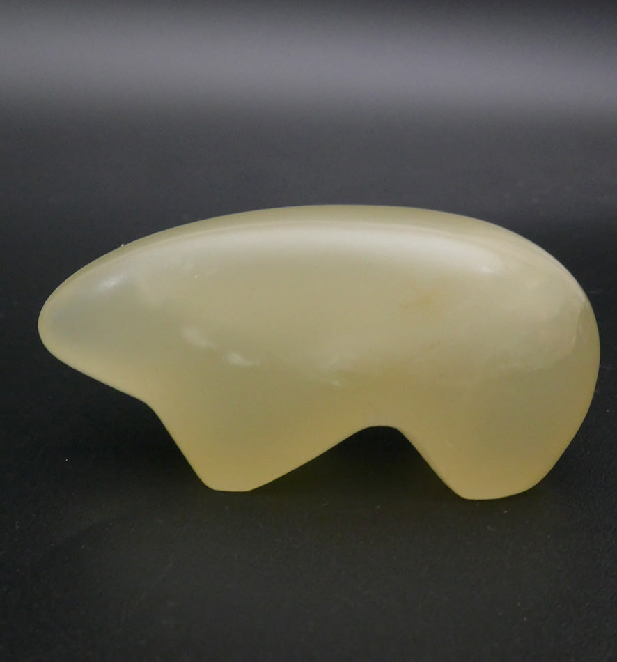 Penobscot Art Tim Shay Yellow Calcite Bear 2
