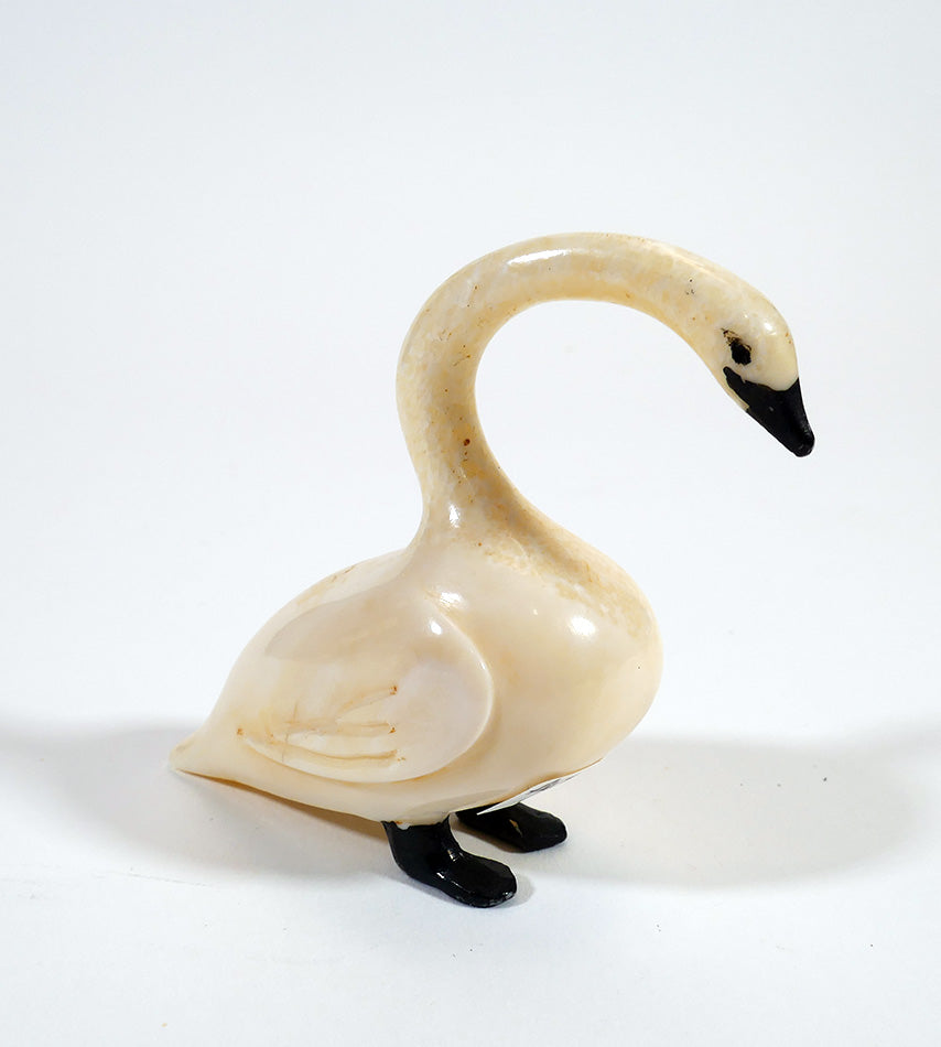 Vintage Alaskan Inuit Eskimo Swan Lewis Iyakitan (attr.)