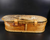 Wabanaki Maliseet Birch Bark Covered Container
