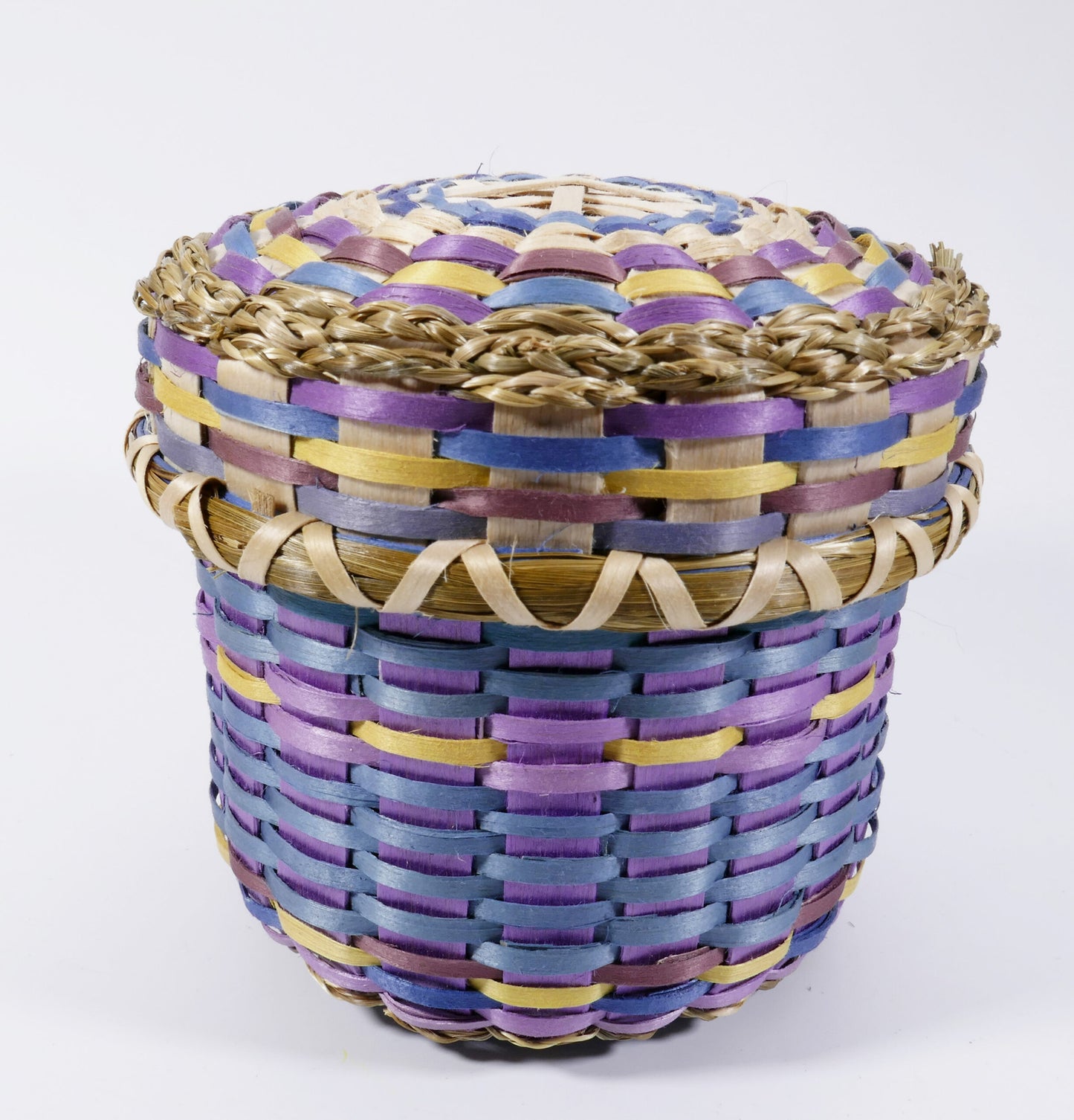 Penobscot Basket Barbara Francis Wabanaki