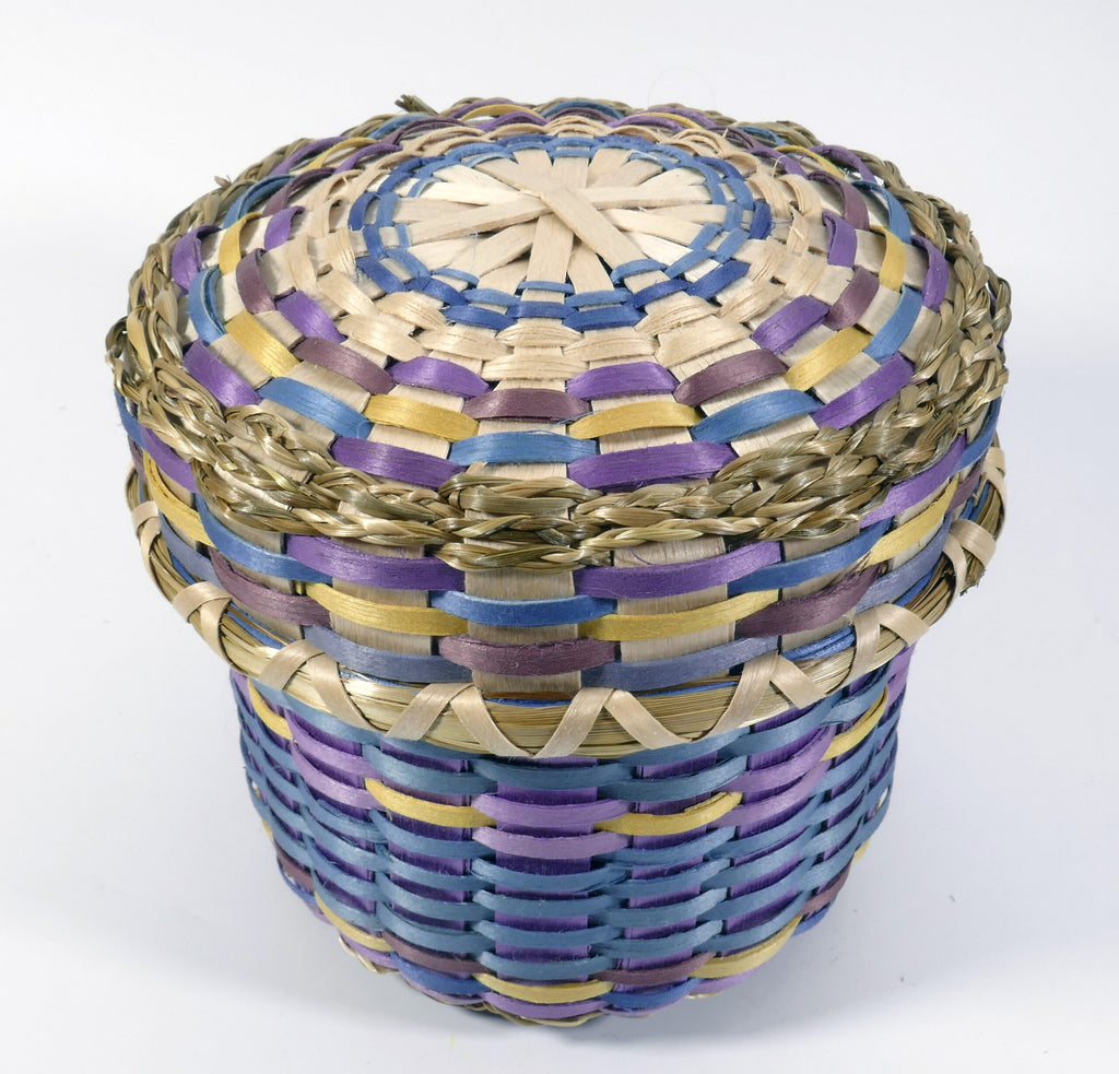 Penobscot Basket Barbara Francis Wabanaki