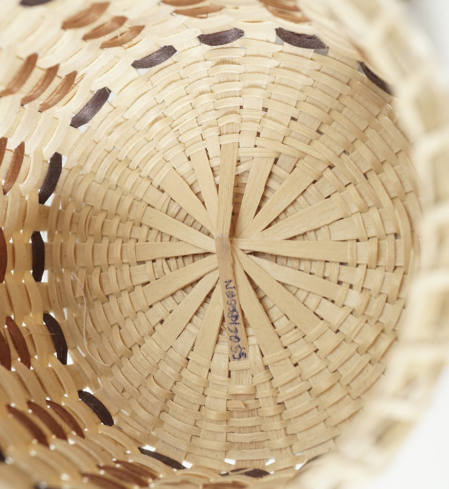 Sarah Sockbeson Penobscot Wabanaki Miniature Basket (Copy)