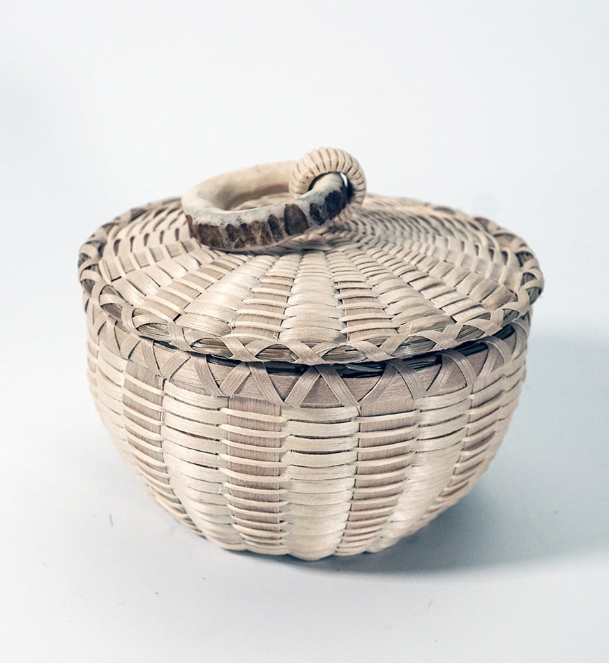 Wabanaki Baskets Eric Otter Bacon Passamaquoddy Ash Sweetgrass