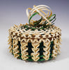 Amanda Ennis Maliseet Point Basket Green