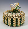 Amanda Ennis Maliseet Point Basket Green