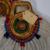 Native Alaskan Art Yup'ik Eskimo/Inuit Woven Dance Fans